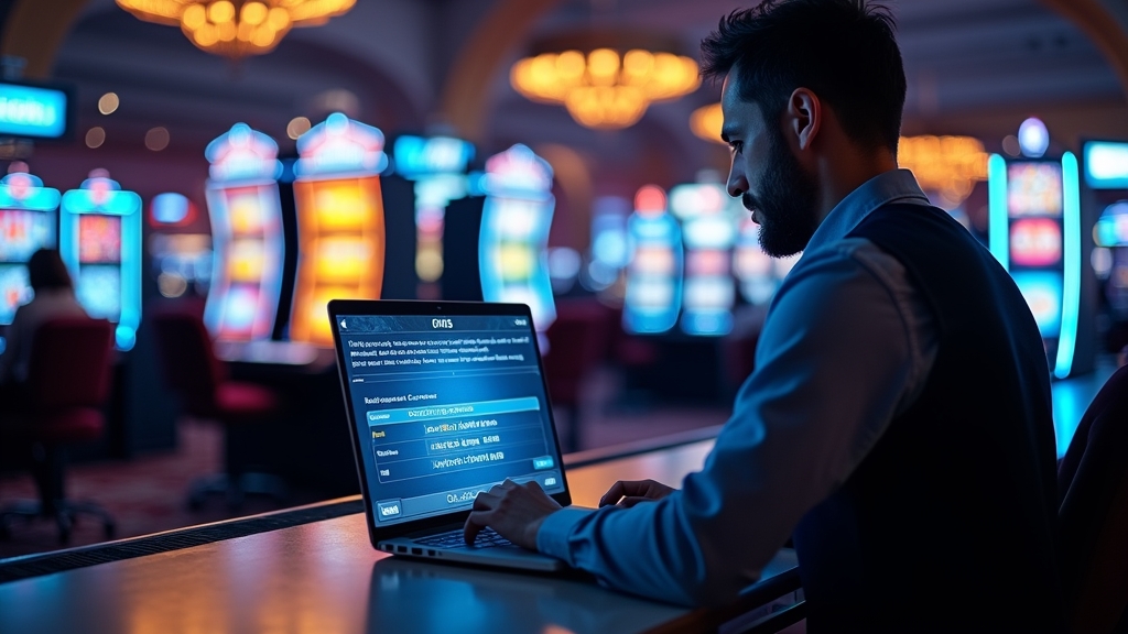Usuario introduciendo un código promocional en un registro de casino